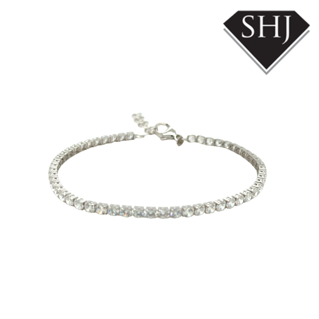 Silver CZ Bracelet