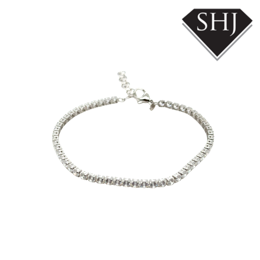Silver CZ Bracelet