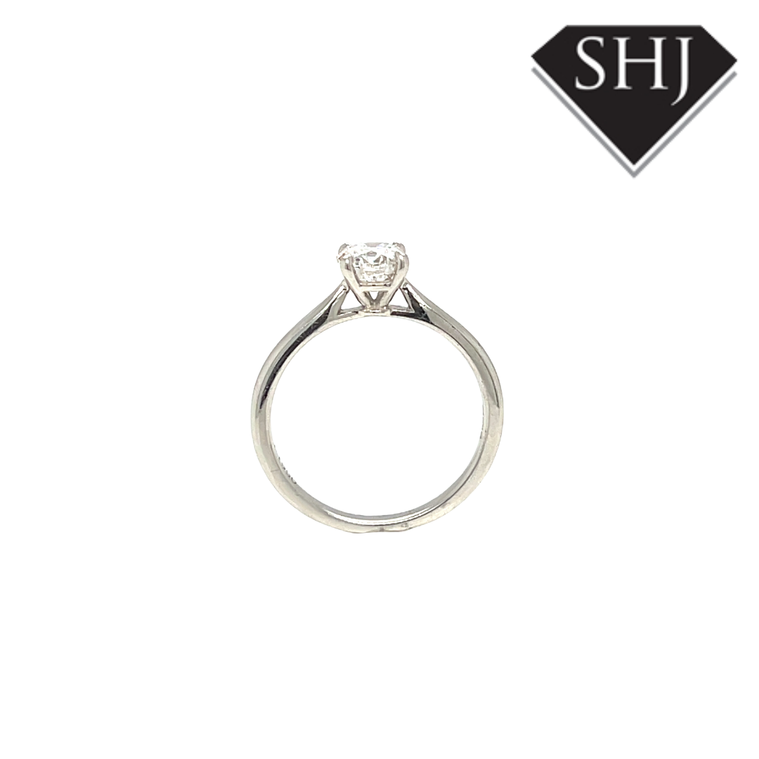 Affordable Luxury Collection - 0.70ct Platinum Engagement Ring
