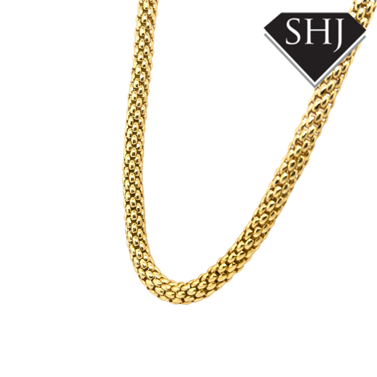 Silver Gold Plated Necklace
