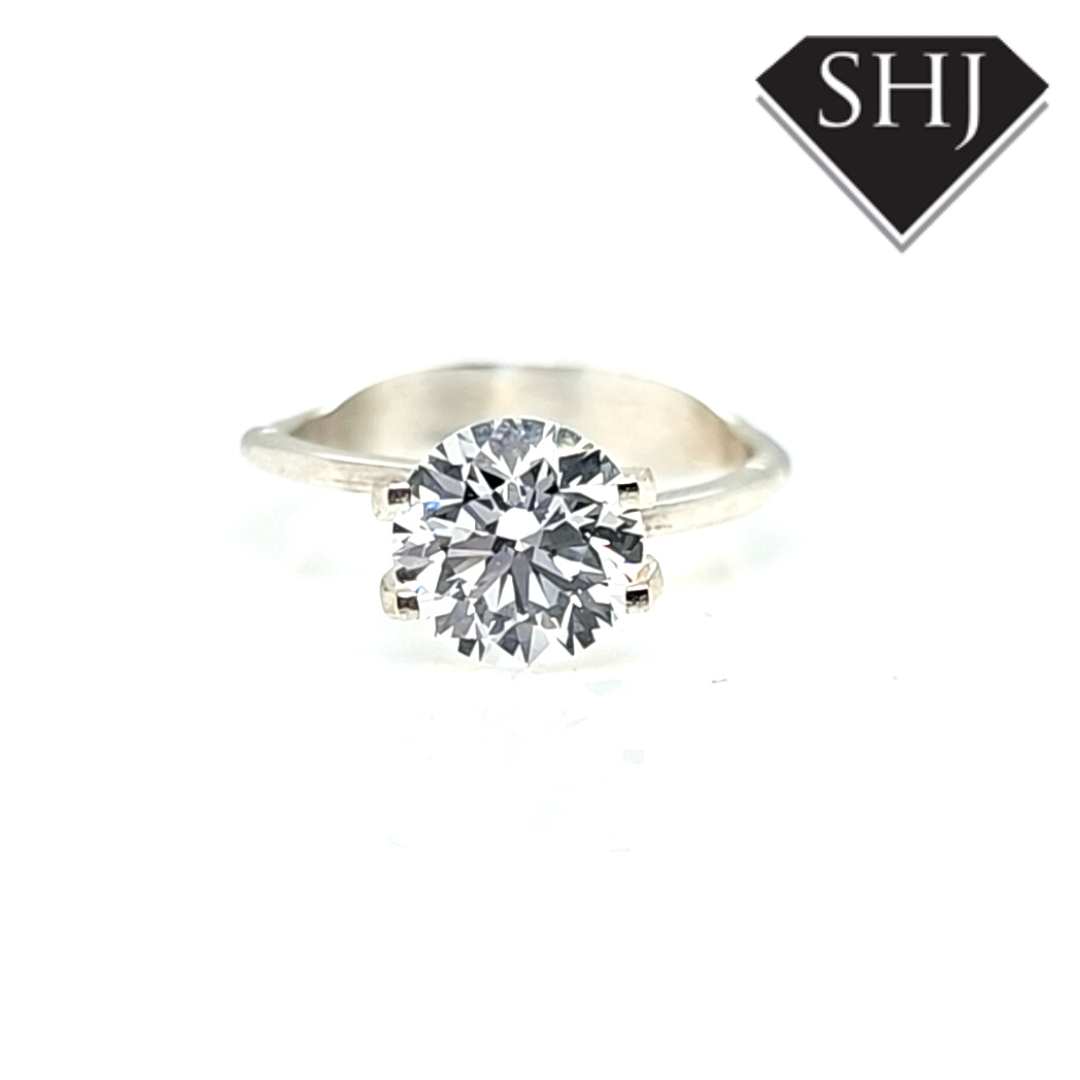 Lab Created Diamond RB 2.35ct  FVS2