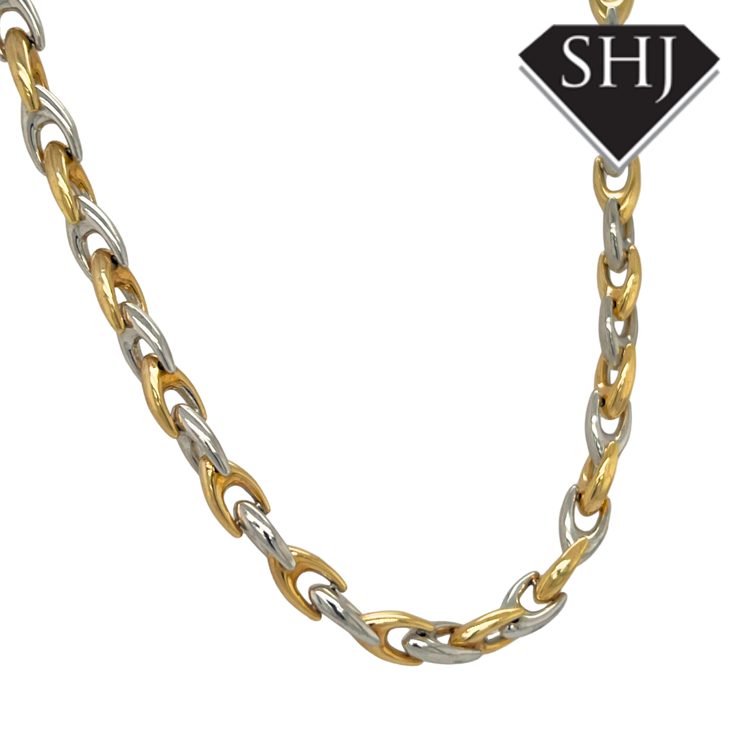 Silver Gold Plated Necklace