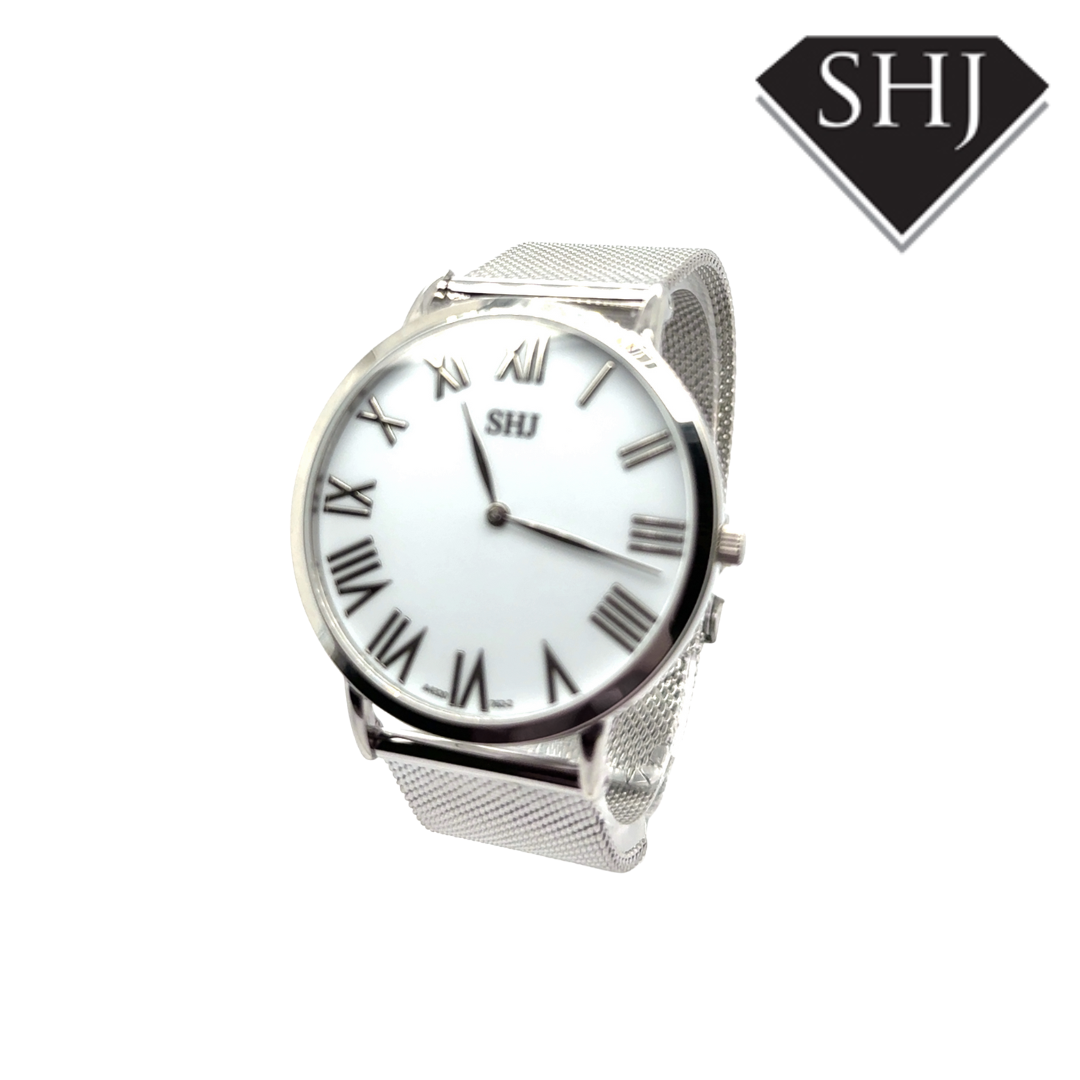 SHJ 3ATM Gents Stainless Steel Watch