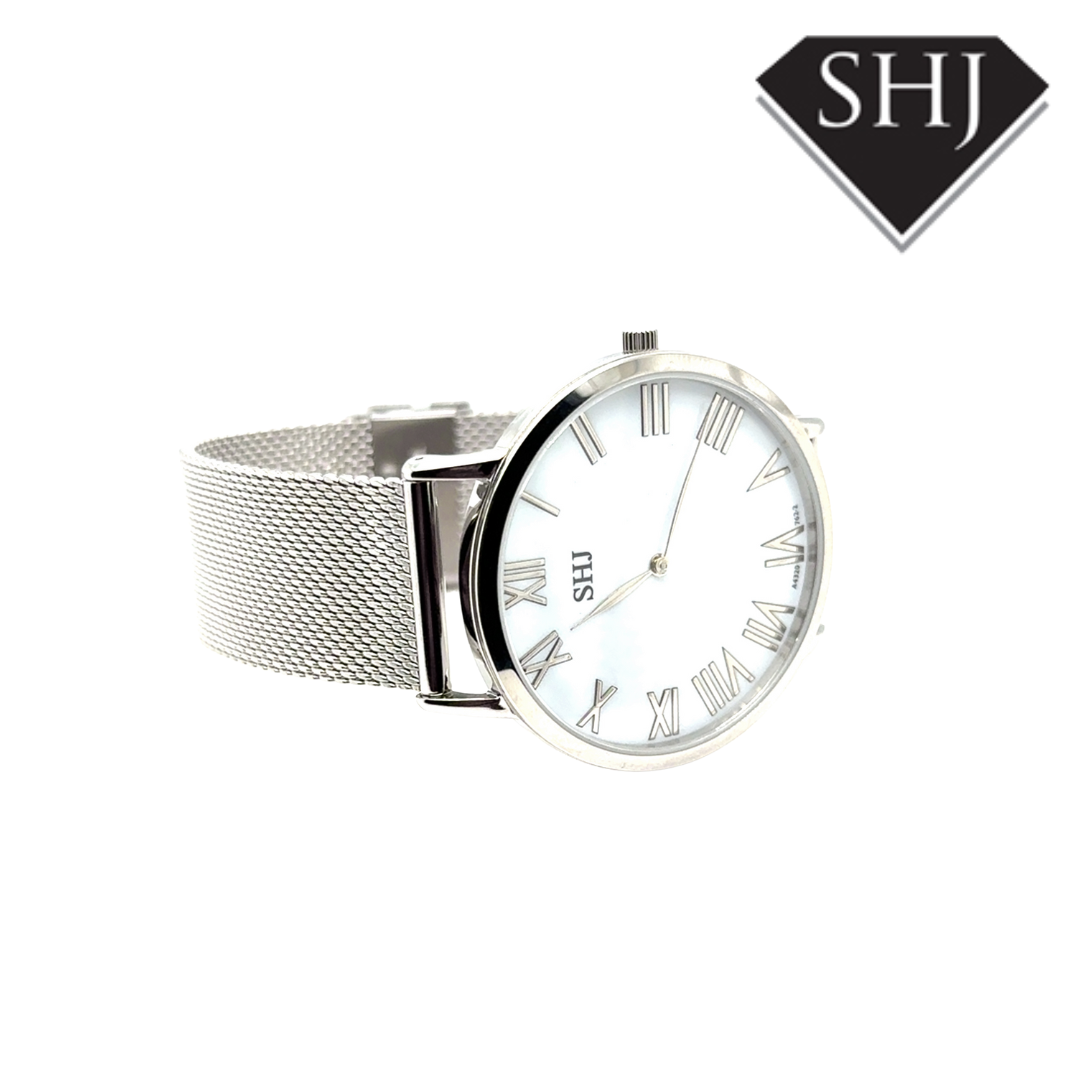 SHJ 3ATM Gents Stainless Steel Watch