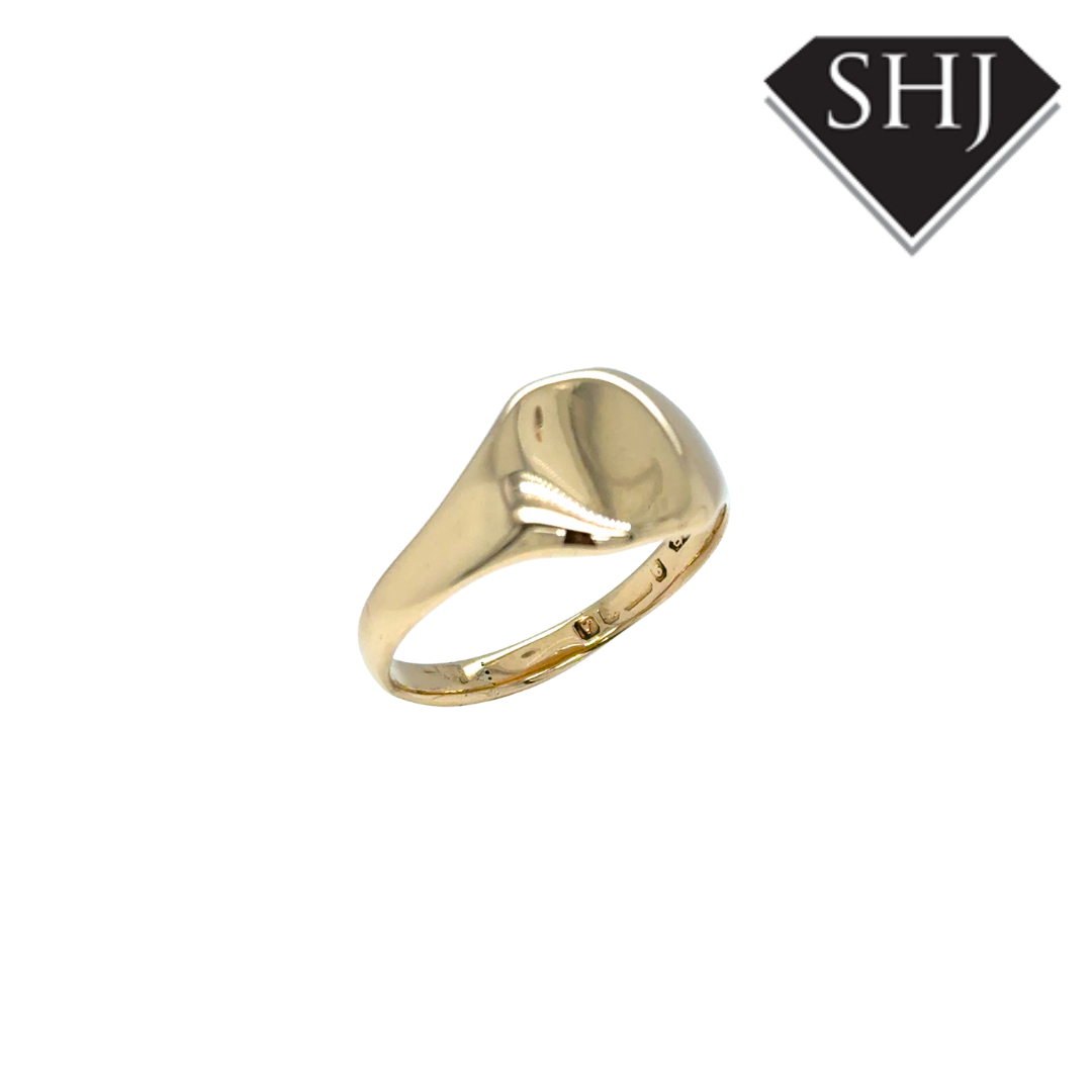9ct Yellow Gold Signet Ring