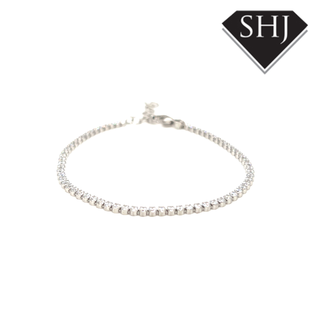 Silver CZ Bracelet