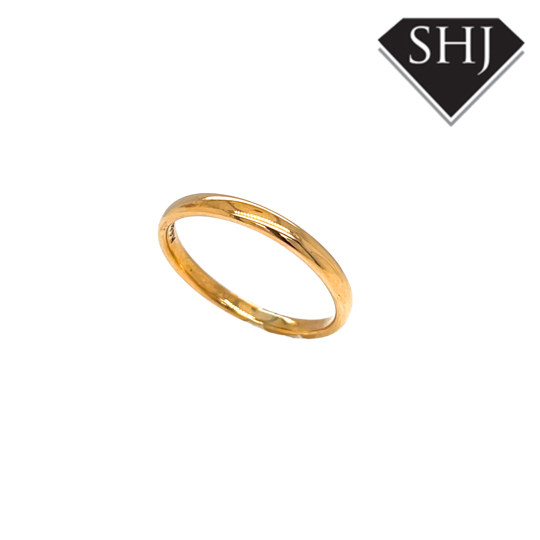 9ct Yellow Gold Wedding Band