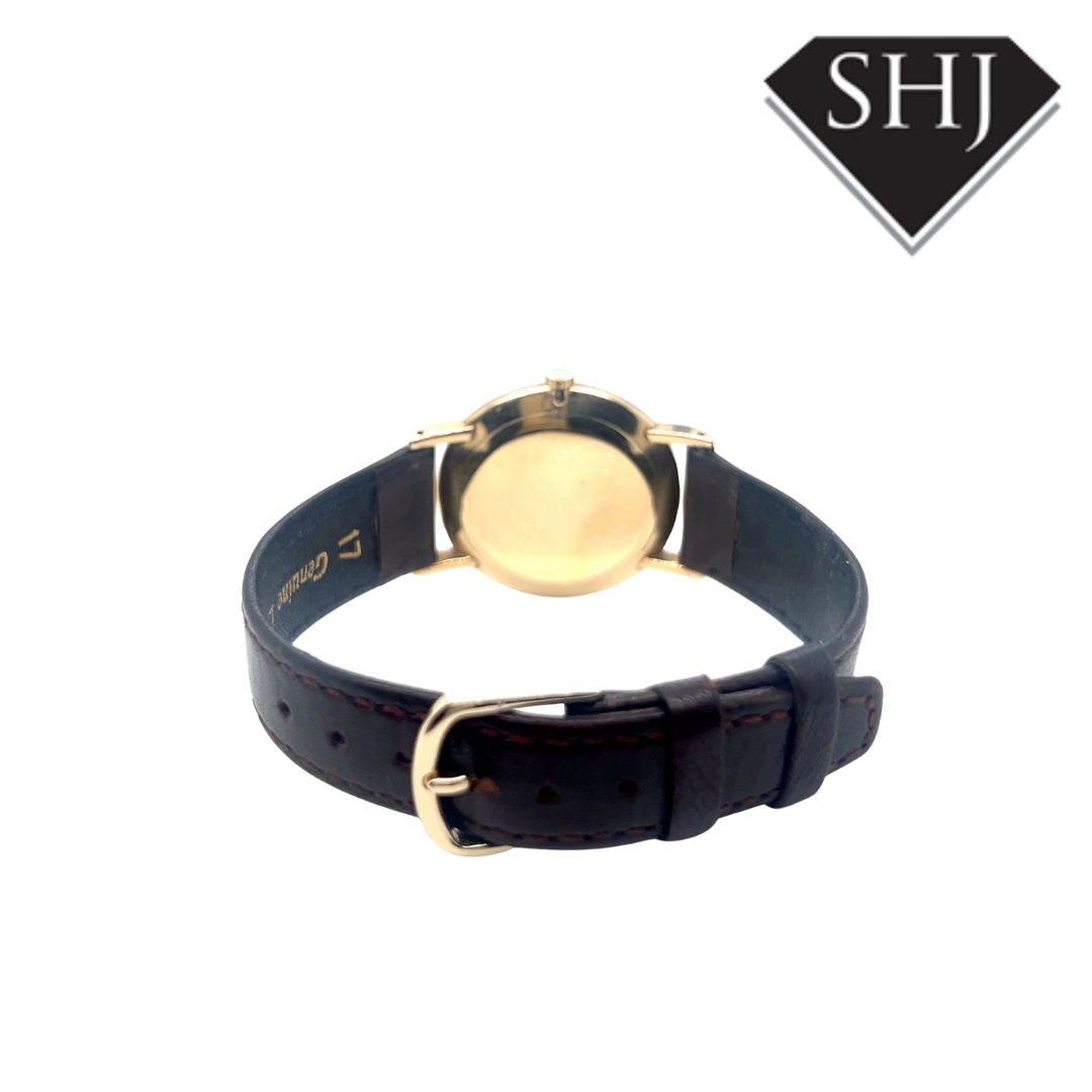 Ernest Borrel Manual 9ct Yellow Gold Dress Watch