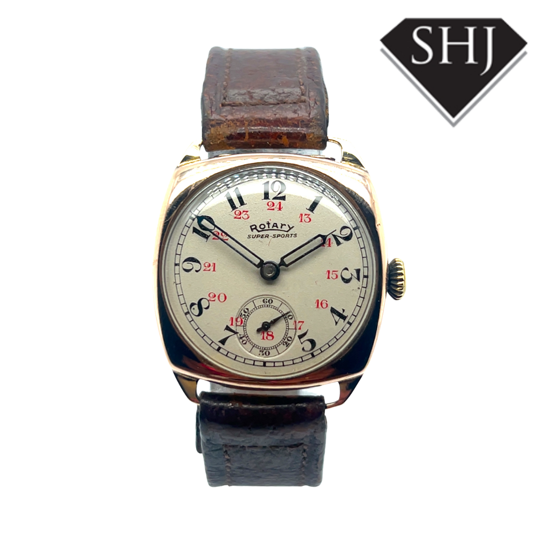 Rotary 9ct Yellow Gold Vintage Manual