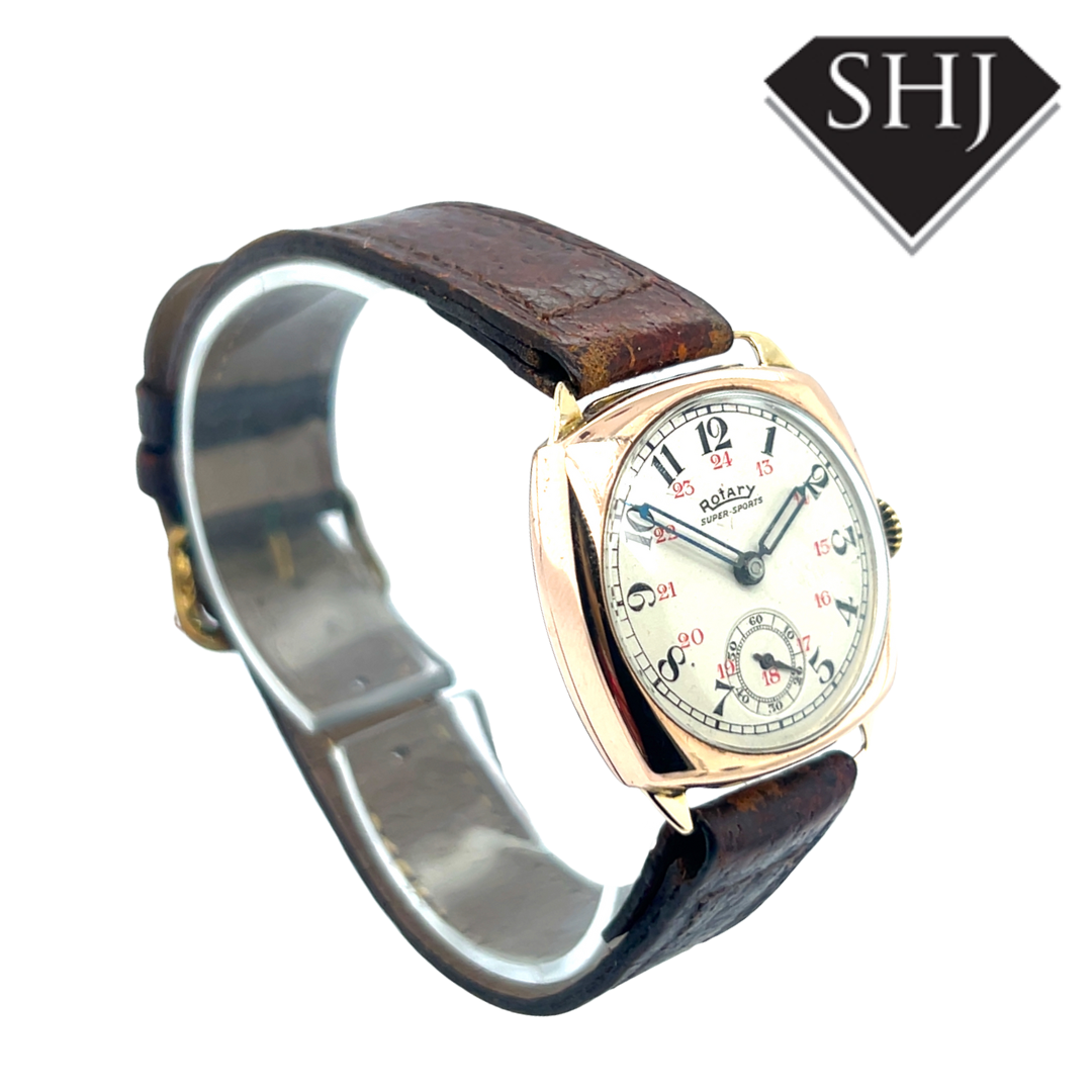 Rotary 9ct Yellow Gold Vintage Manual