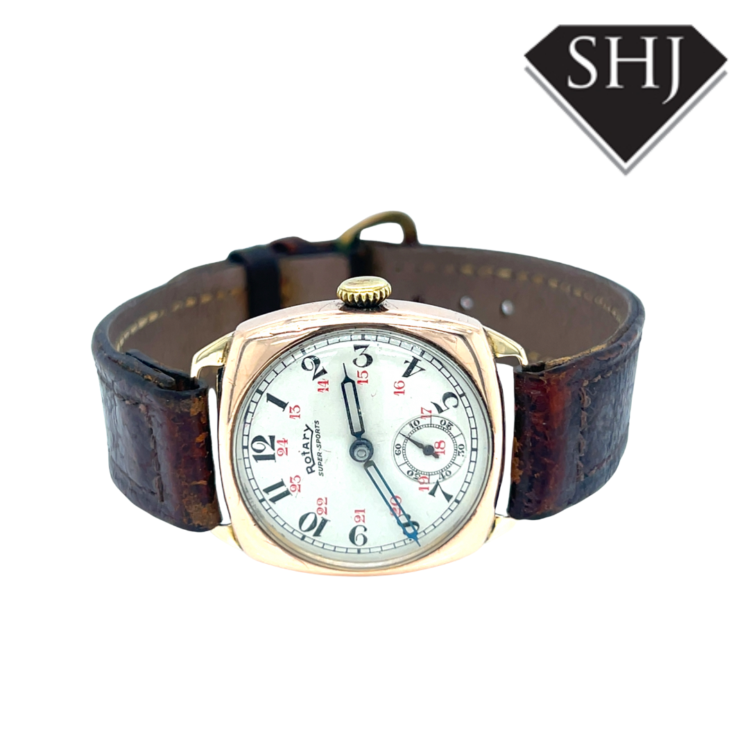 Rotary 9ct Yellow Gold Vintage Manual