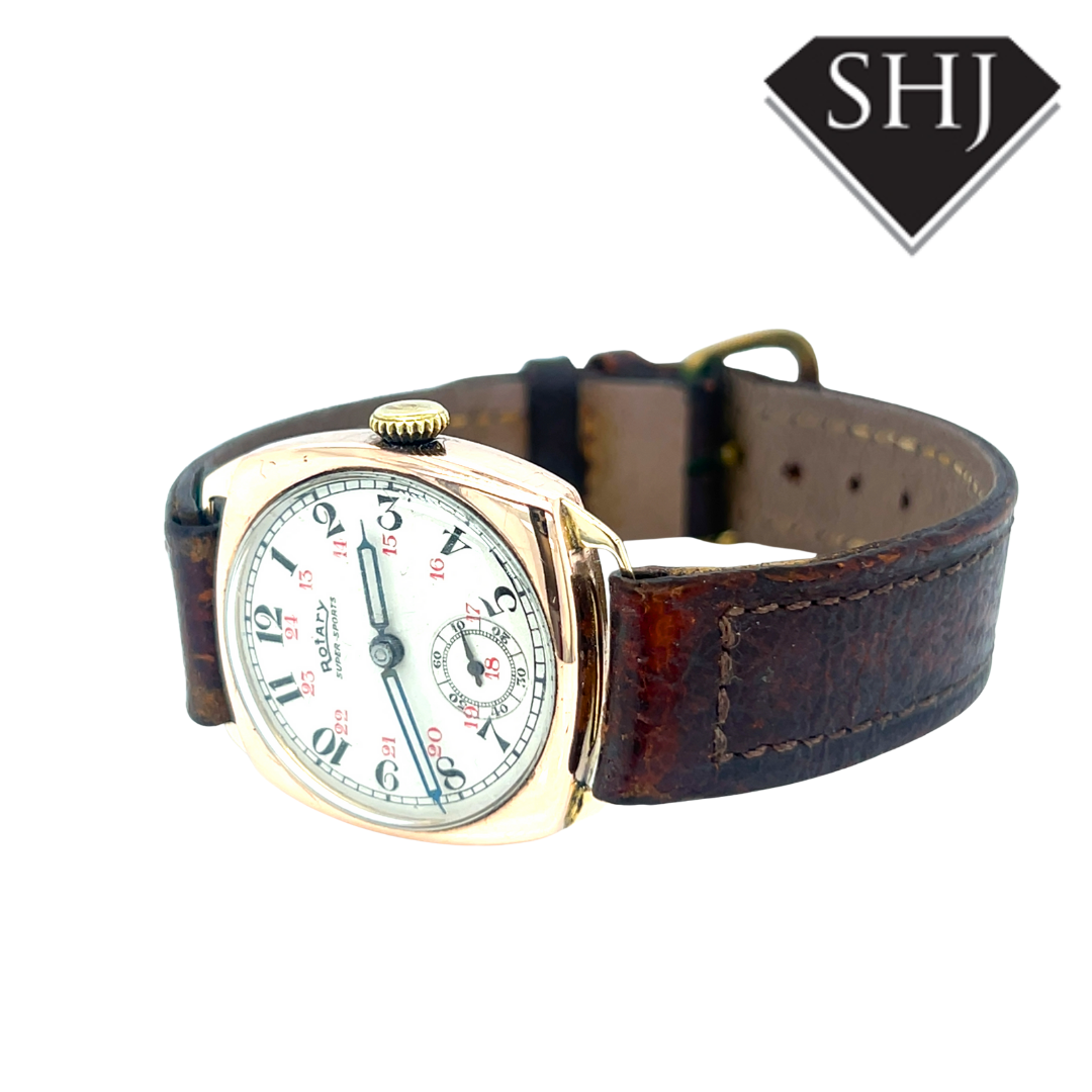 Rotary 9ct Yellow Gold Vintage Manual