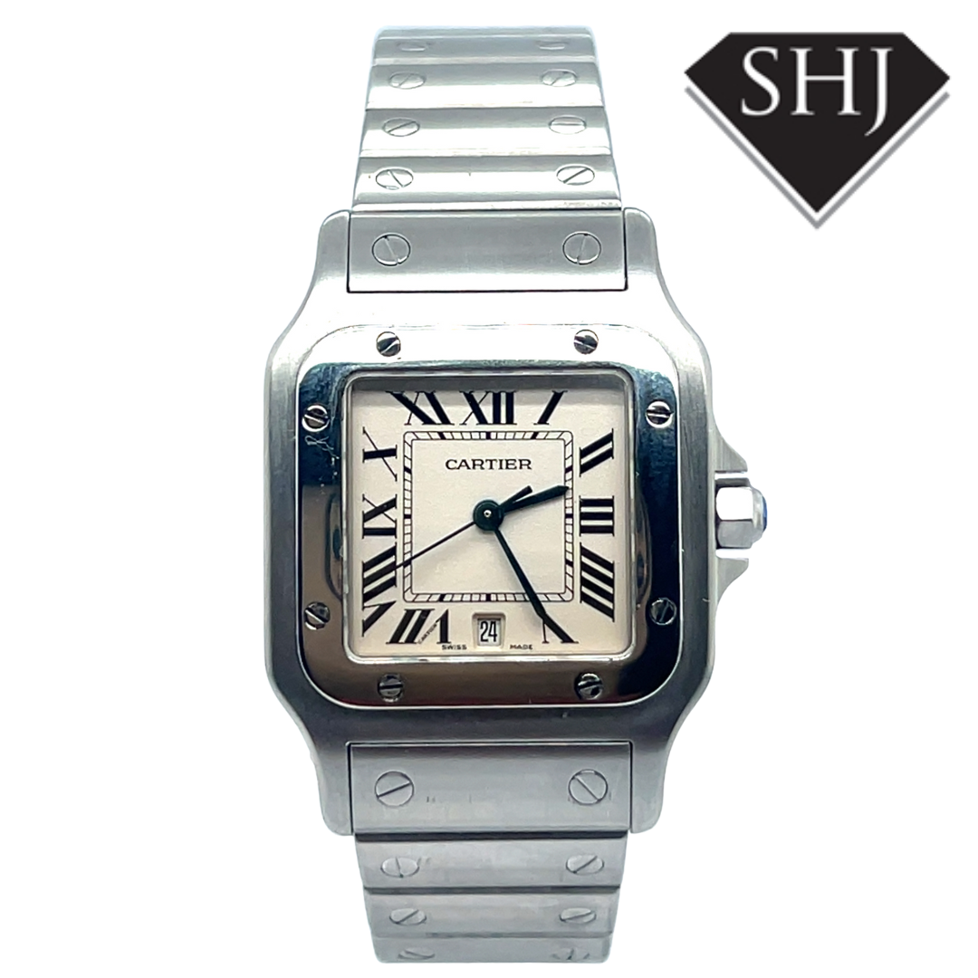 Cartier Santos Quartz 2009 Box & Papers