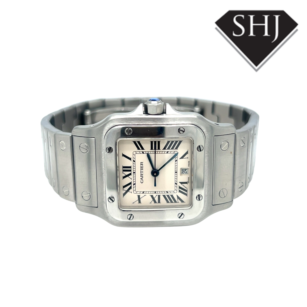 Cartier Santos Quartz 2009 Box & Papers