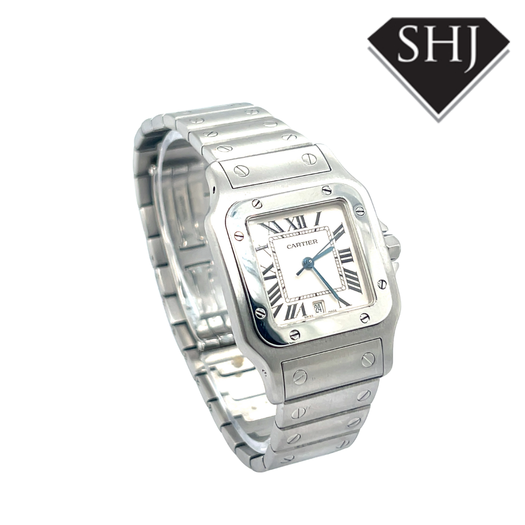 Cartier Santos Quartz 2009 Box & Papers
