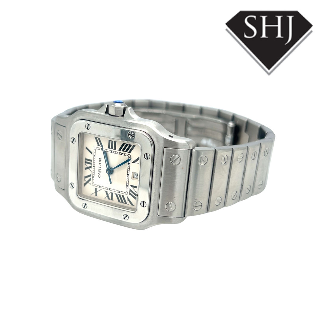 Cartier Santos Quartz 2009 Box & Papers
