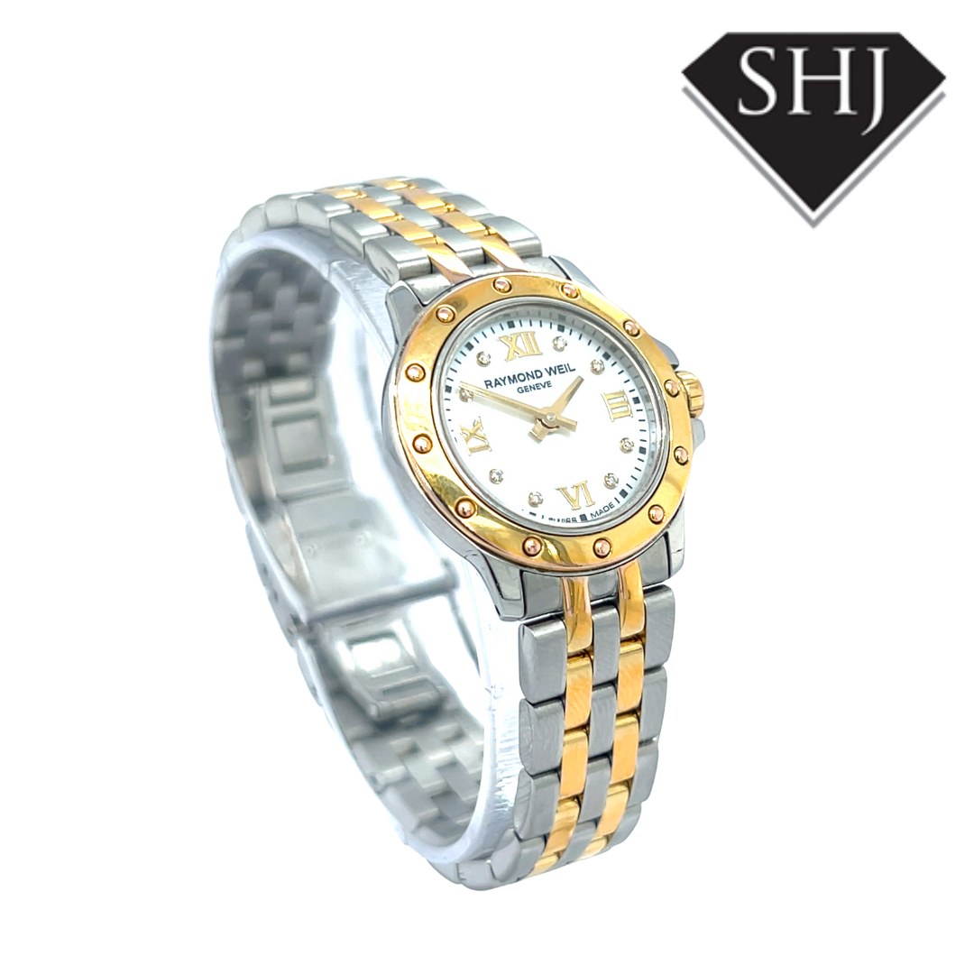 Raymond Weil Ladies 2014 Tango 2 Tone Diamond Dial