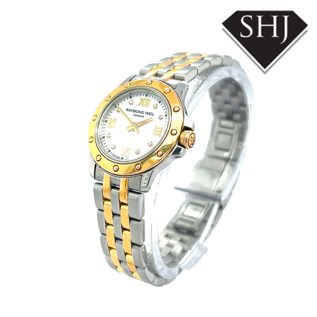 Raymond Weil Ladies 2014 Tango 2 Tone Diamond Dial