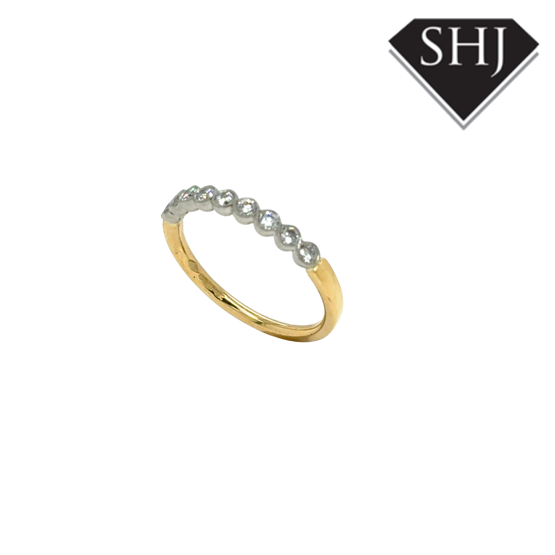 18ct Yellow Gold 0.32ct Diamond Eternity Ring
