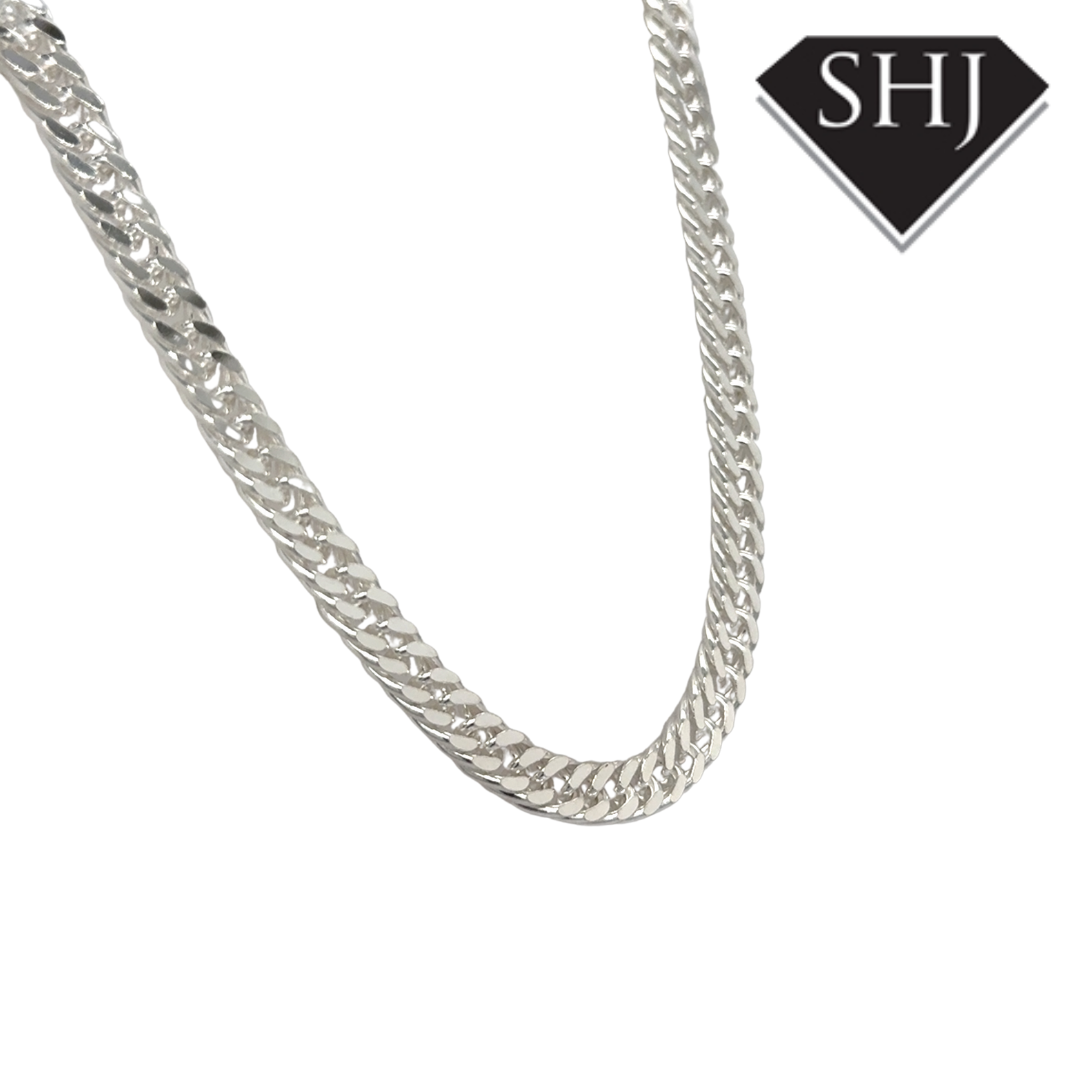 Silver 20" Curb Chain