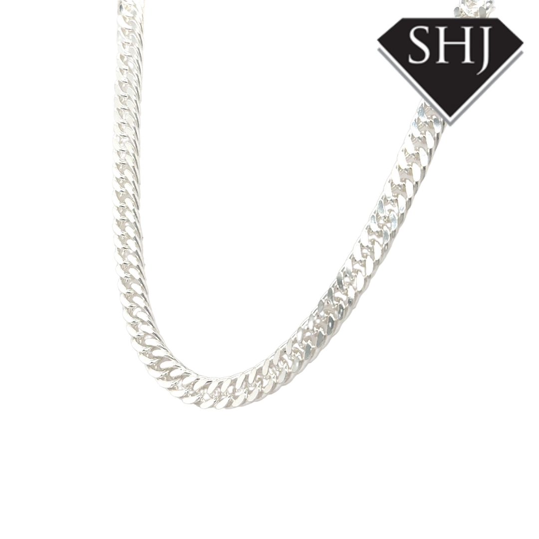 Silver 20" Curb Chain