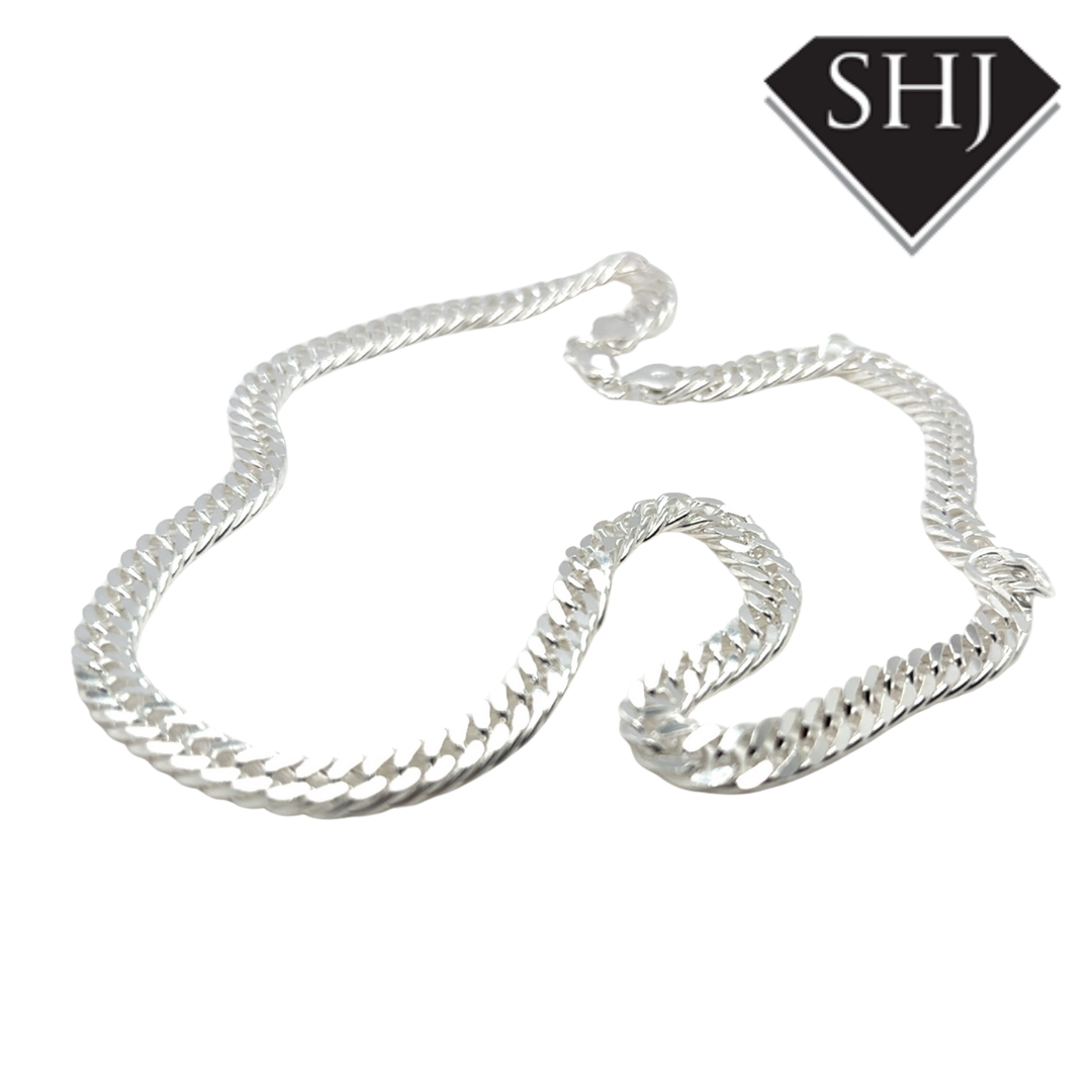 Silver 20" Curb Chain