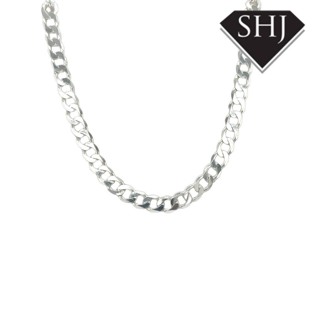 Silver 18" Curb Chain