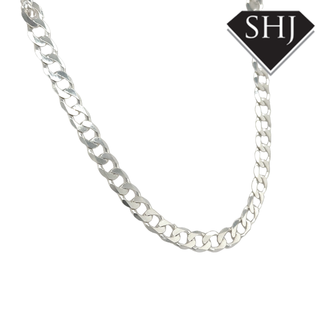 Silver 18" Curb Chain