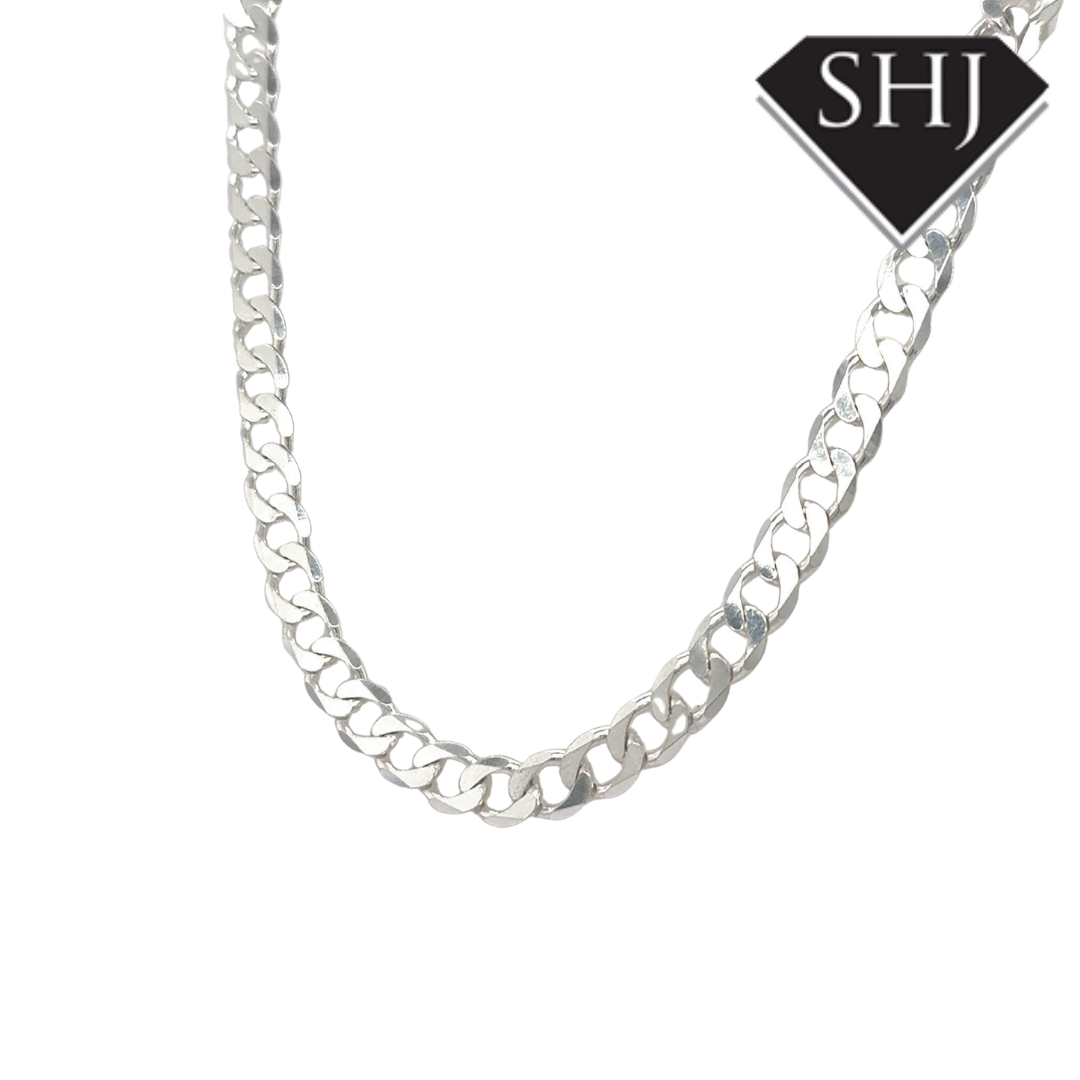 Silver 18" Curb Chain
