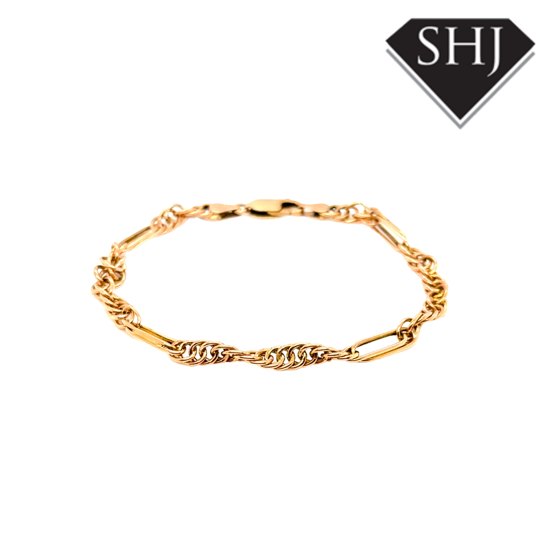 9ct Yellow Gold Bracelet