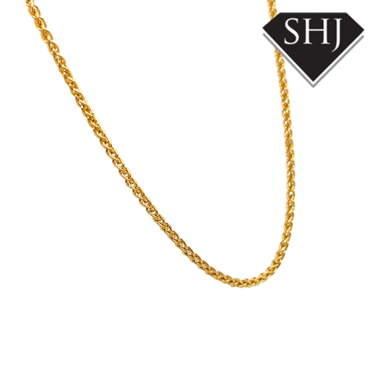 Silver Vermeil Gold Plated 16" Chain Necklace