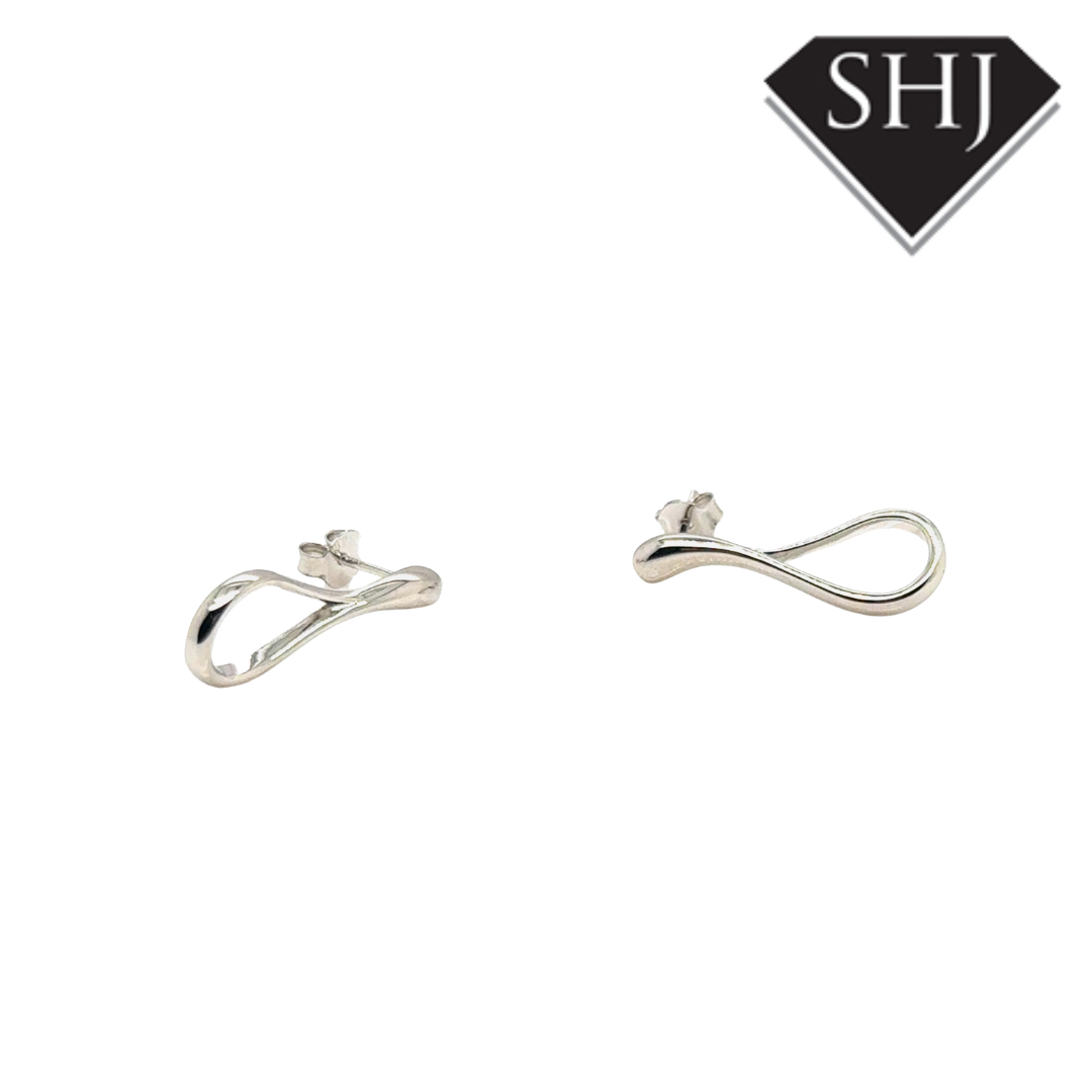 Silver Teardrop Earrings