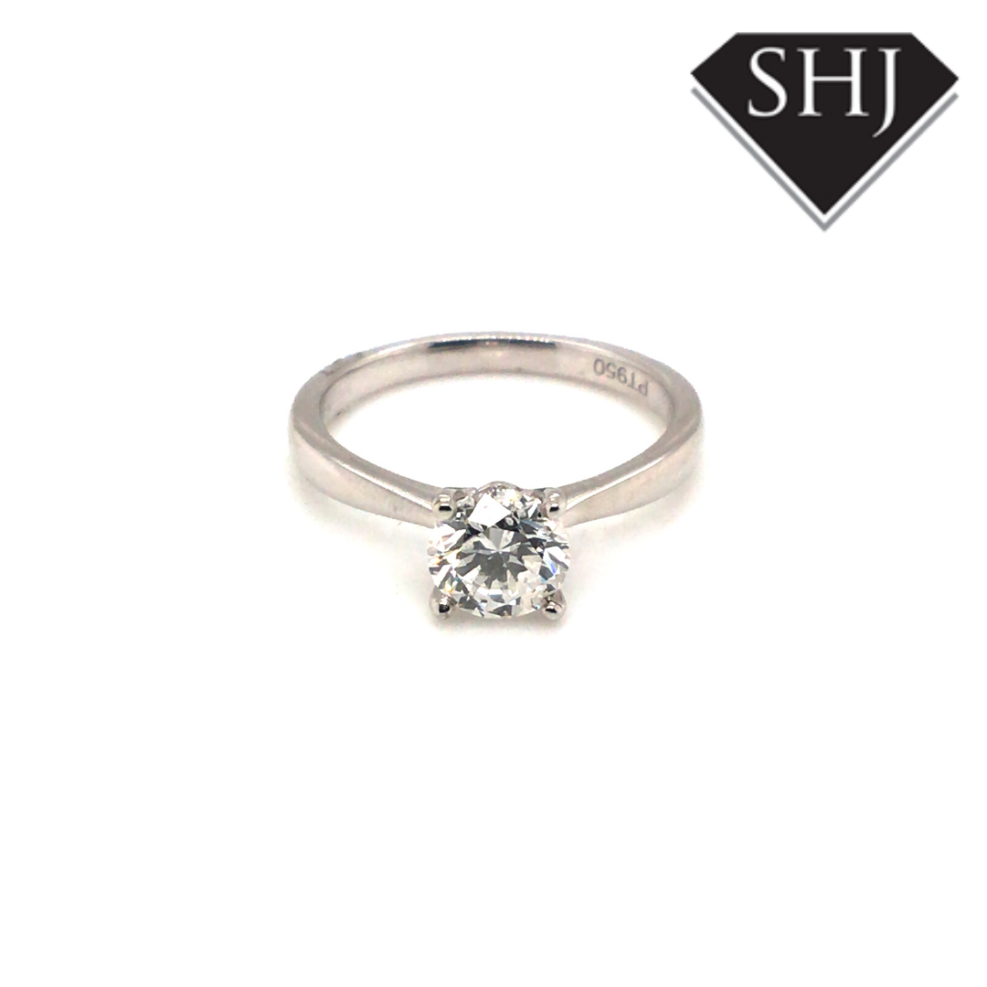 Affordable Luxury Collection - 1.00ct Platinum Engagement Ring