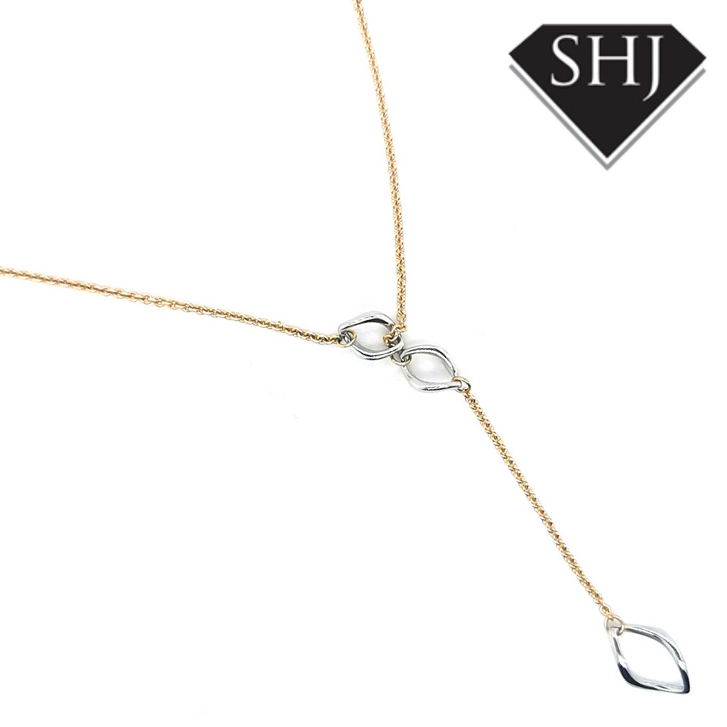 Stethoscope necklace 2025 white gold