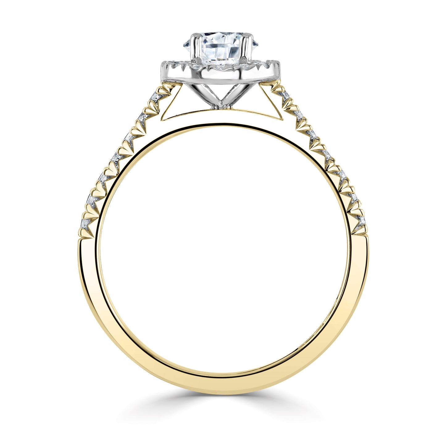 Halo - Diamond Shoulders