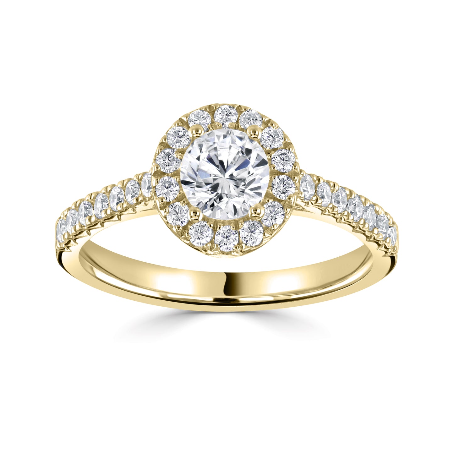 Halo - Diamond Shoulders