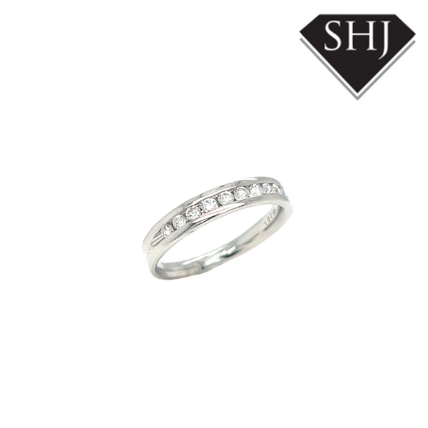 14ct White Gold 0.33ct Diamond Eternity Ring