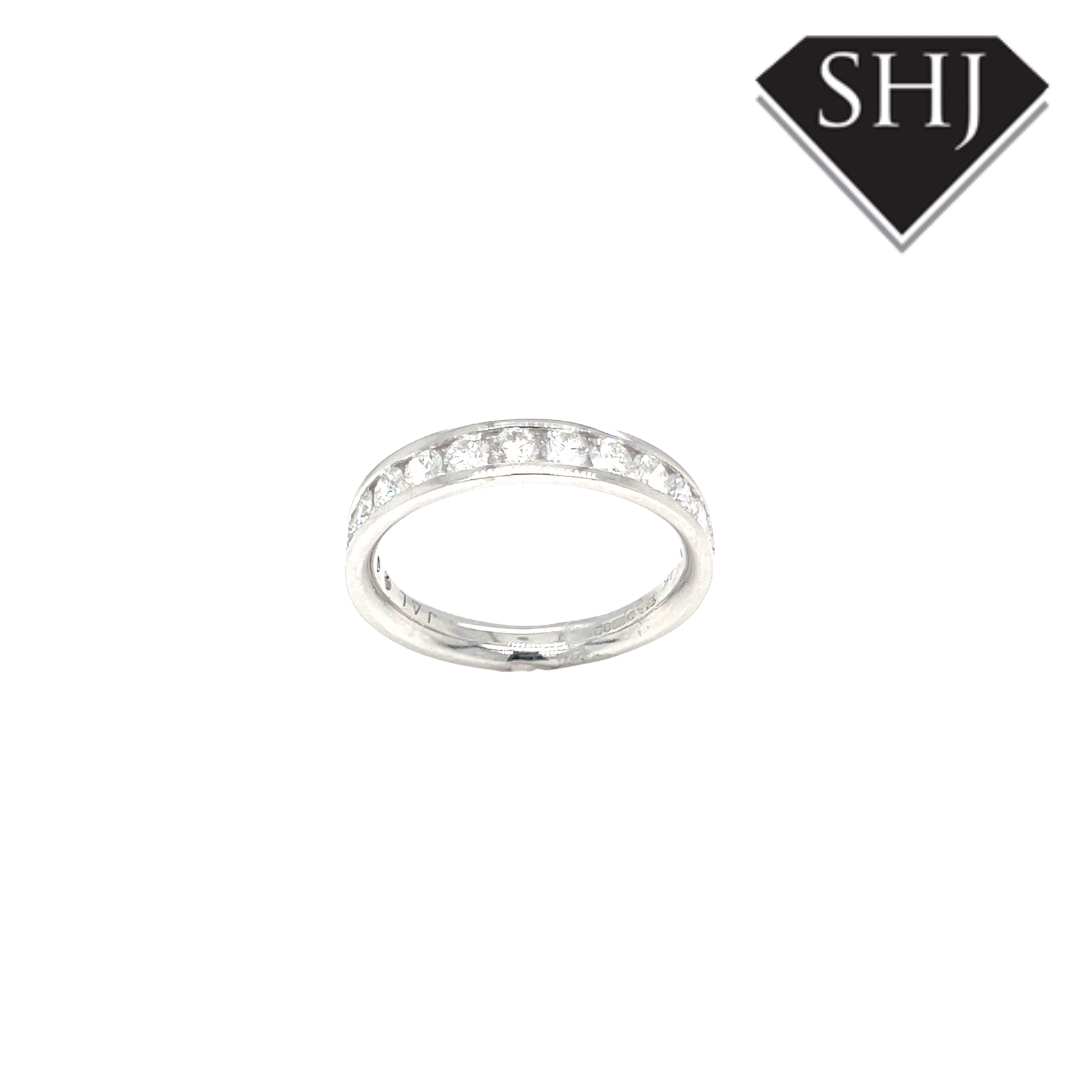14ct White Gold 1.00ct Diamond Eternity Ring