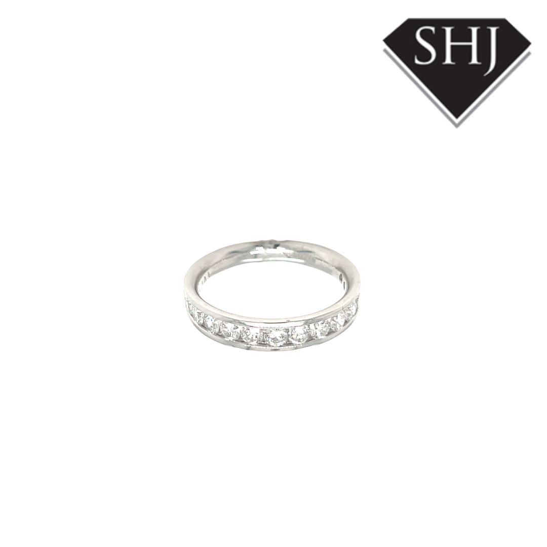 14ct White Gold 1.00ct Diamond Eternity Ring