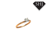 18ct Yellow Gold Diamond Ring