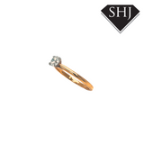 18ct Yellow Gold Diamond Ring