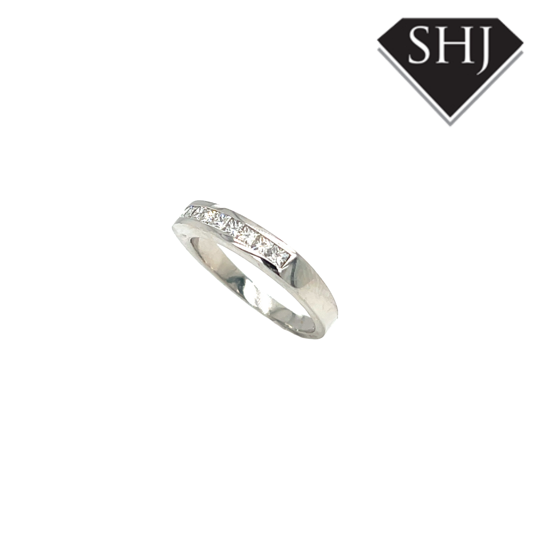 Platinum 0.50ct Diamond Eternity Ring