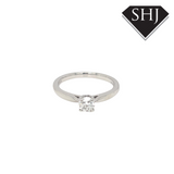 Platinum Single Stone 0.50ct Diamond Ring