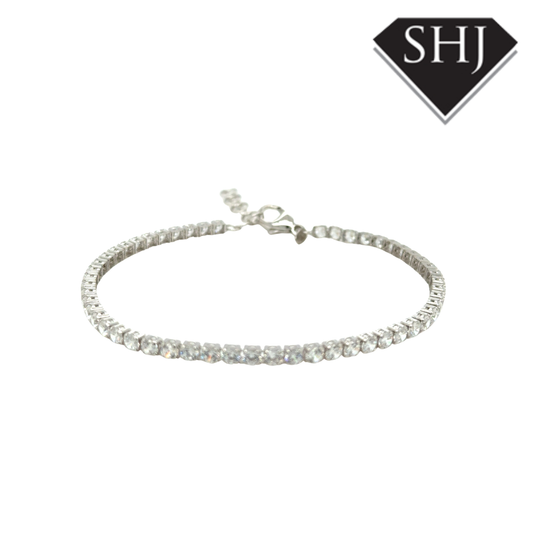 Silver CZ Bracelet