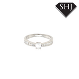 18ct White Gold 0.35ct Diamond Ring
