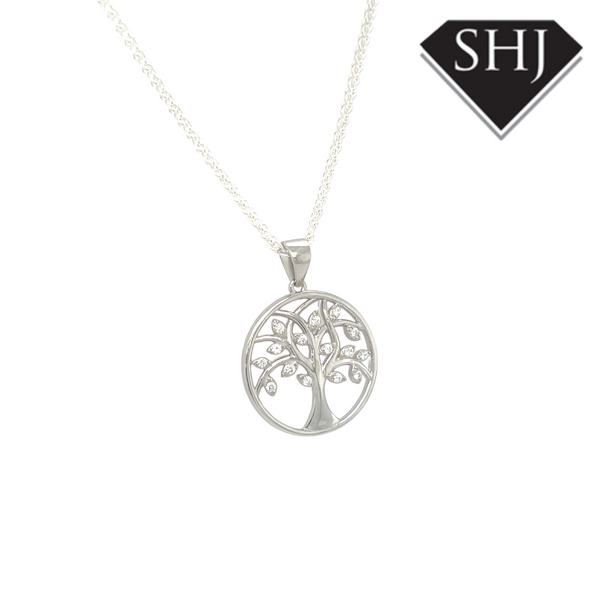 Silver Tree of Life Necklace