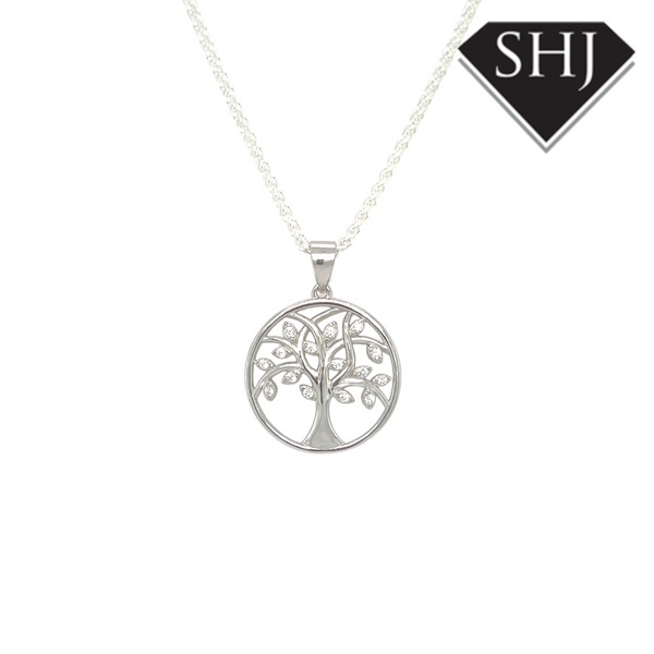 Silver Tree of Life Necklace