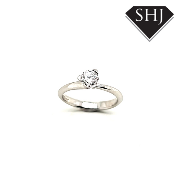 Platinum 0.50ct Diamond Ring