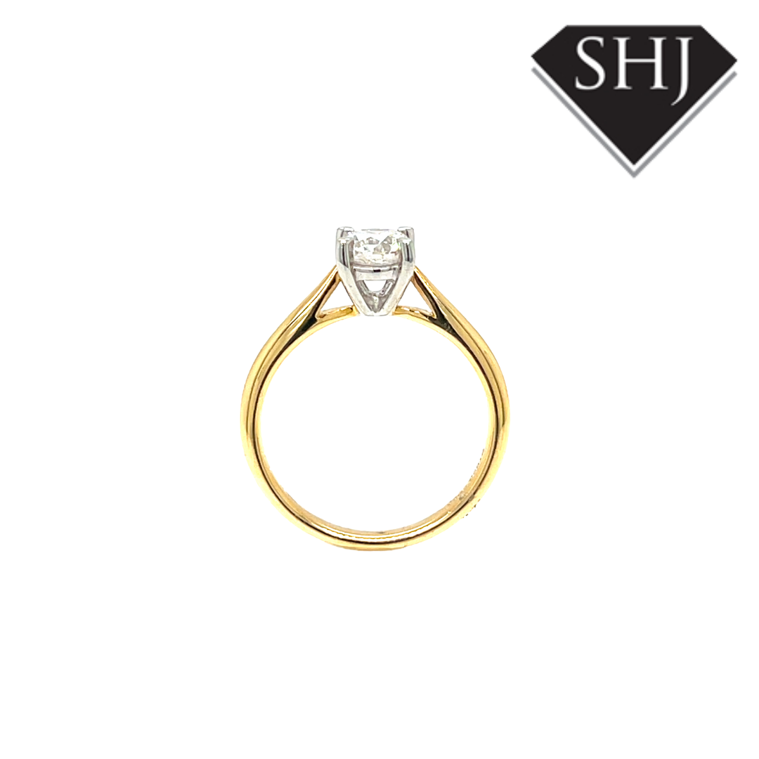 Affordable Luxury Collection -  0.70ct 18ct Yellow Gold Engagement Ring