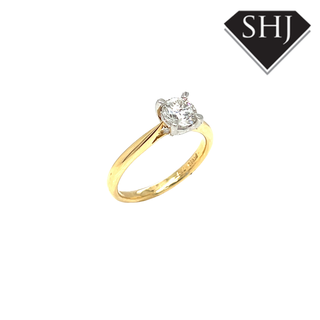 Affordable Luxury Collection -  0.70ct 18ct Yellow Gold Engagement Ring